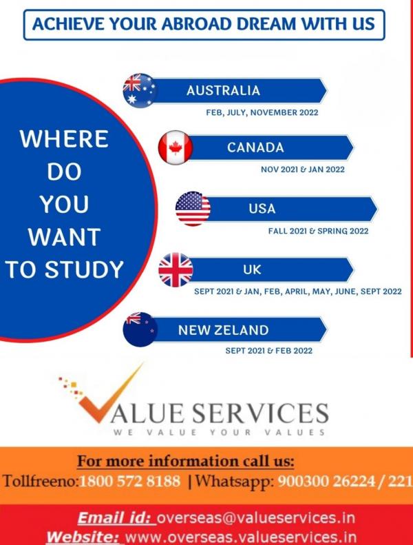 VALUE SERVICES OVERSEAS EDUCATION SERVICES