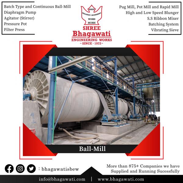 Ball Mill (Grinding Machine, Media Grinding)