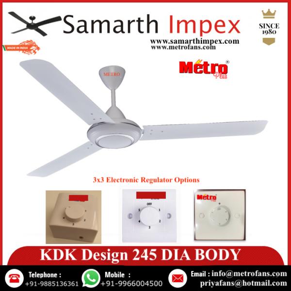 Metro KDK 245 Dia Ceiling Fan