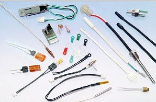 Temperature sensors and accessories, Thermistors, Thermowells and Thermocouples
