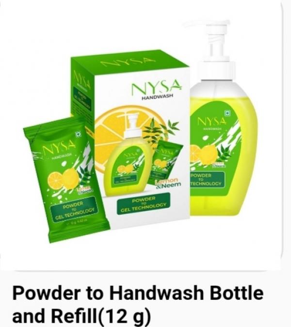 Powder To Hand Wash Bottel