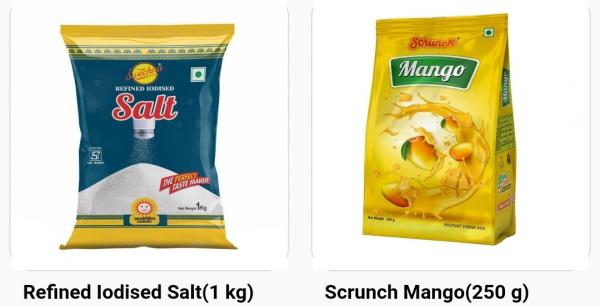 Salt And Mango Juice
