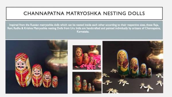 Handcrafted Matryoshka Nesting Dolls