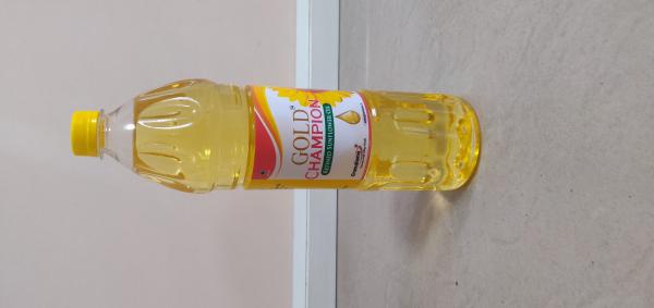 Gold Champion - Sunflower oil - 1 ltr pet bottle