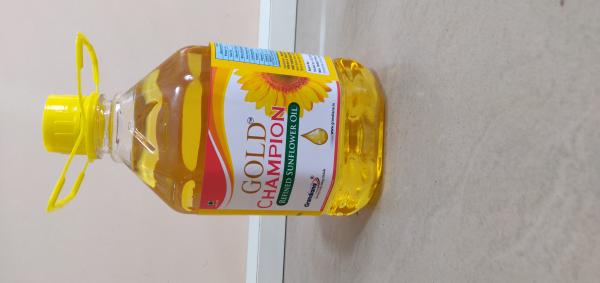 Gold Champion - Sunflower oil - 3 Ltr pet Bottle