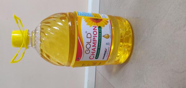 Gold Champion - Sunflower oil - 5 ltr Pet Bottle