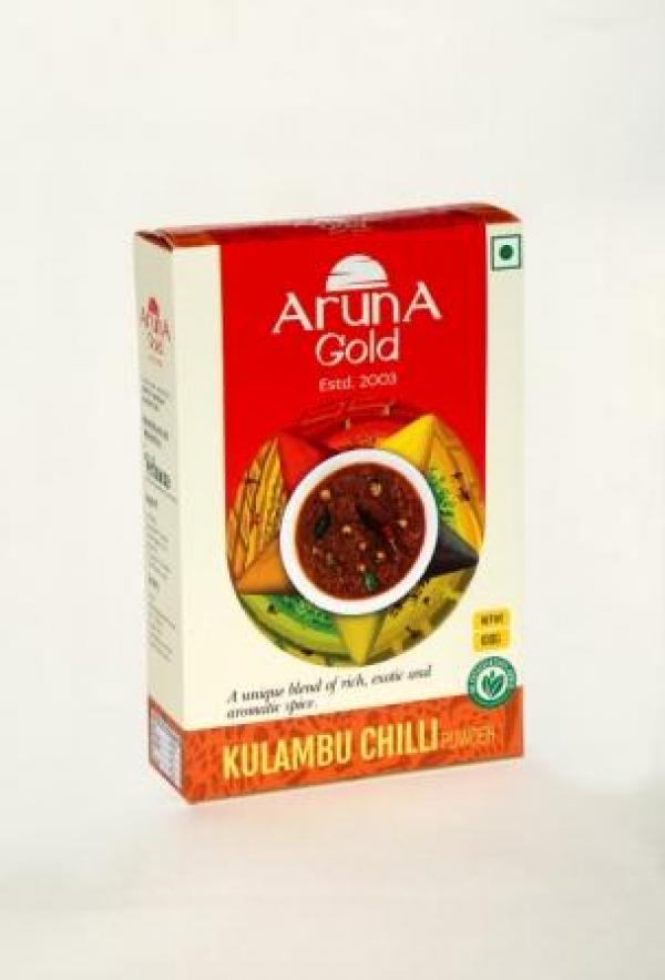 ArunAgold Kulambu Chilli Powder 100gm (Pack of 1 No.)